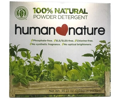 Human Nature 100% Powder Detergent 1kg