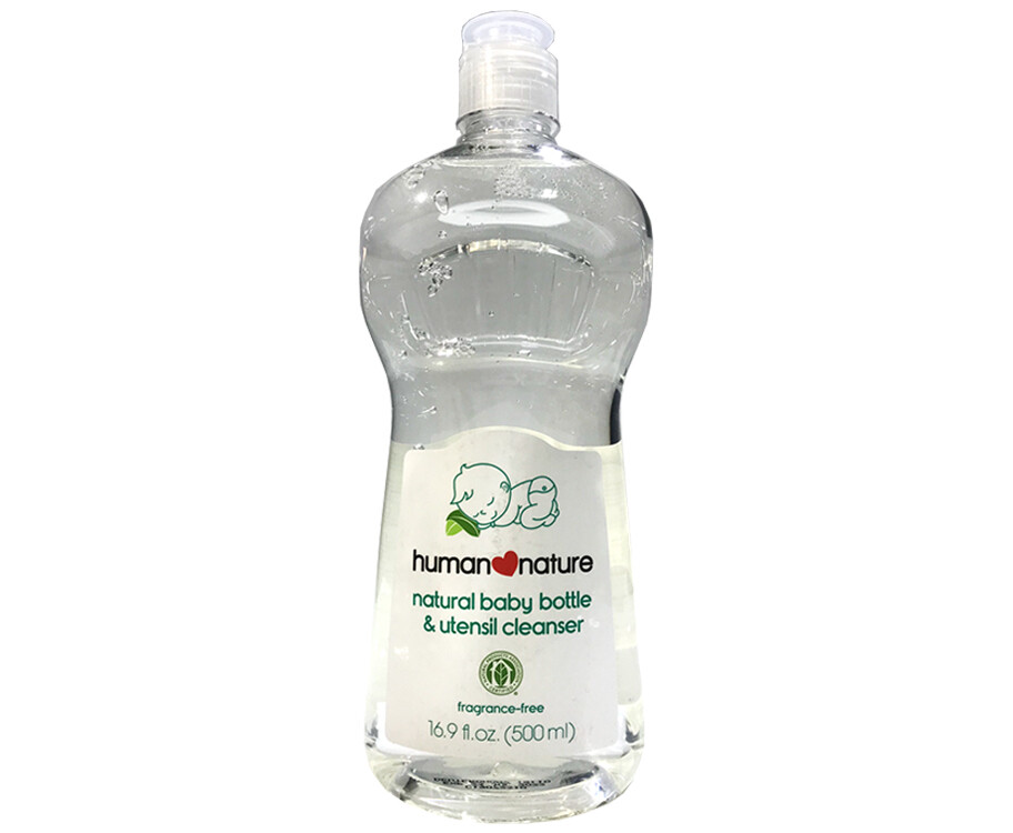 Human Nature Natural Baby Bottle & Utensil Cleanser 500mL