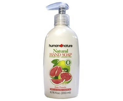 Human Nature Natural Hand Soap Zesty Pomelo 200mL