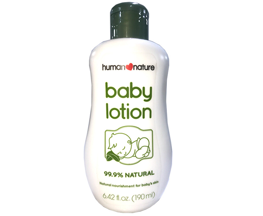 human nature baby lotion