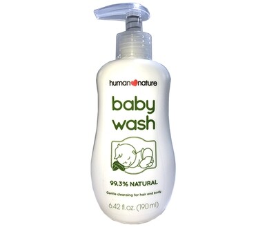 Human Nature Baby Wash 190mL