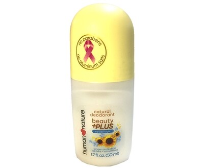 Human Nature Natural Deodorant Beauty +PLUS Powder Light 50mL