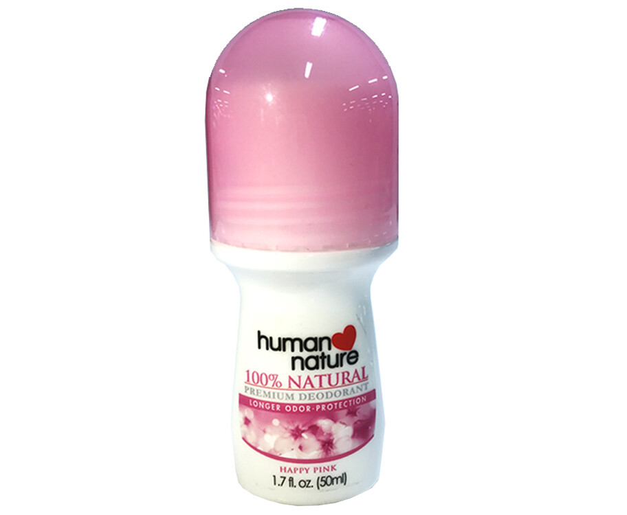 Human Nature Premium Deodorant Happy Pink 50mL