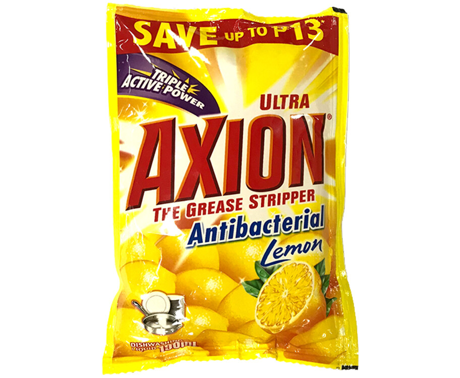 Axion Ultra Anti-Bacterial Lemon Dishwashing Liquid 190mL