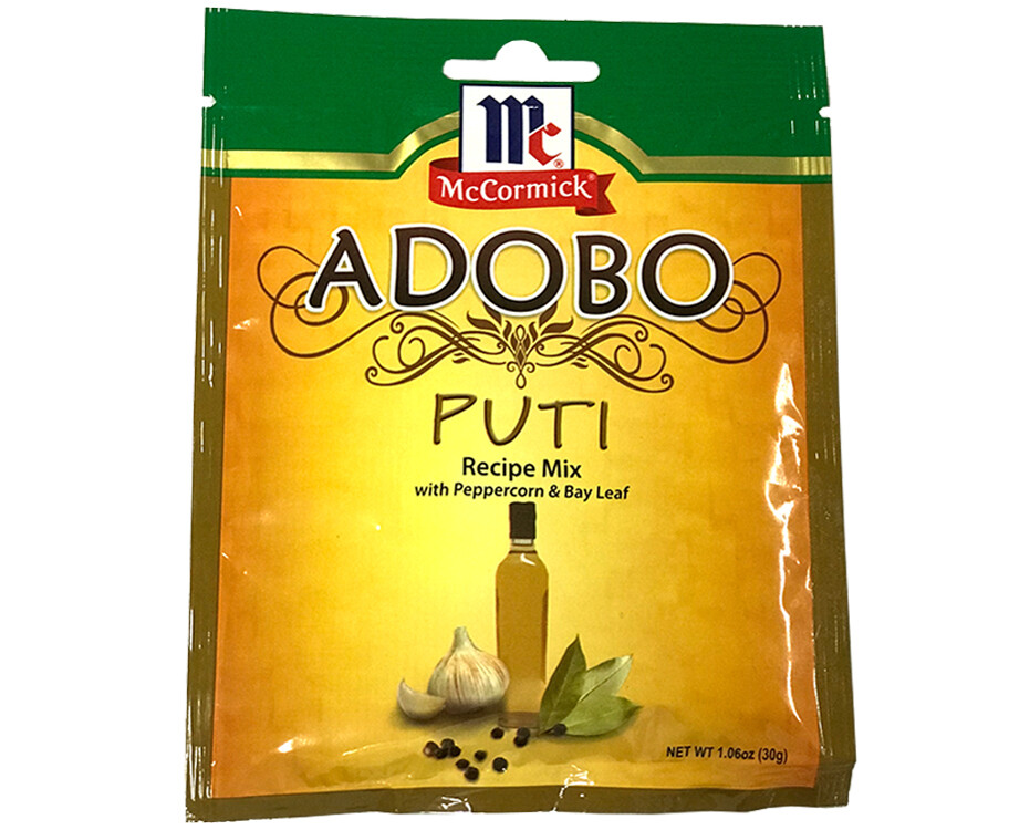 McCormick Adobo Puti Recipe Mix with Peppercorn &amp; Bay Leaf 30g