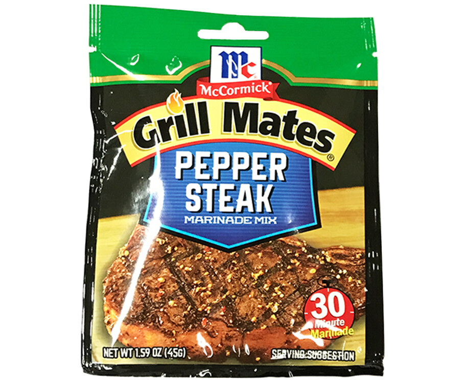 McCormick Grill Mates Pepper Steak Marinade Mix 45g