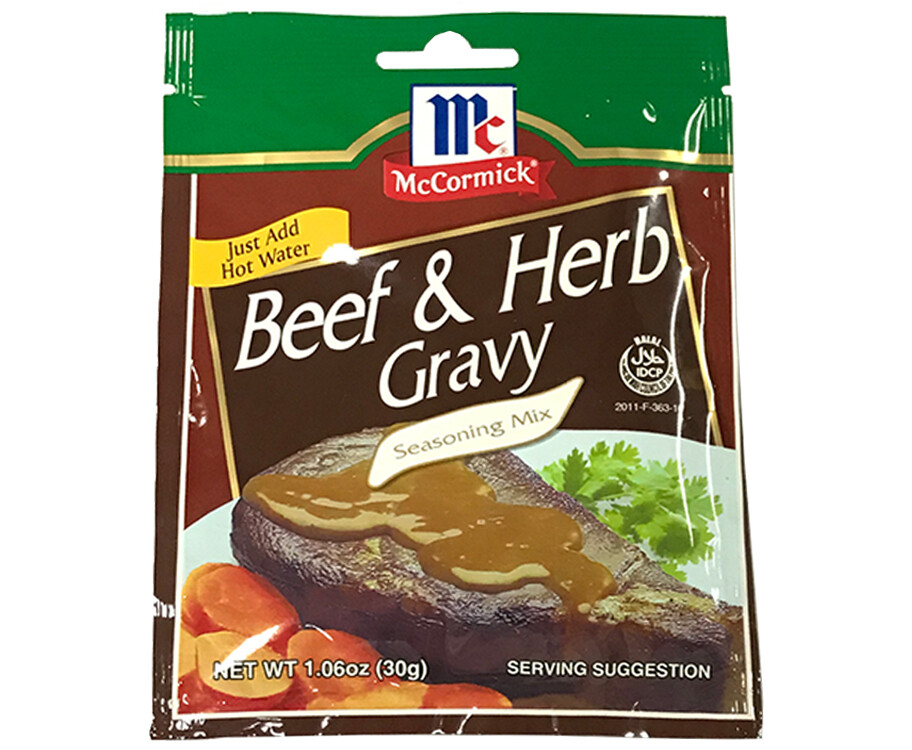 McCormick Beef &amp; Herb Gravy Seasoning Mix 30g