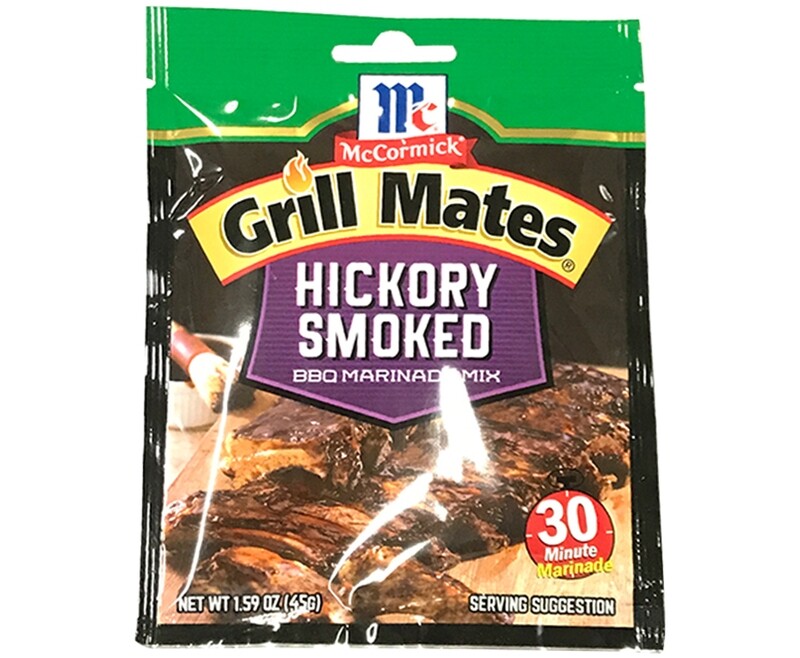 McCormick Grill Mates Hickory Smoked BBQ Marinade Mix 45g