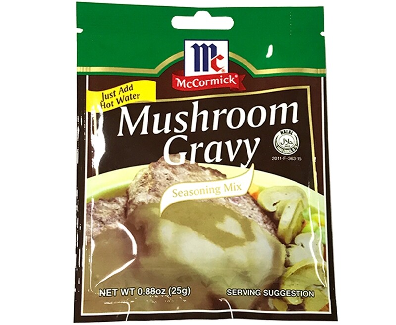 McCormick Mushroom Gravy Seasoning Mix 25g mccormick-mushroom-gravy-seasoning-mix-25g