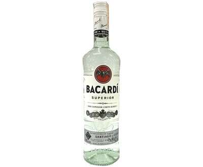 Bacardi Superior Rum 750mL