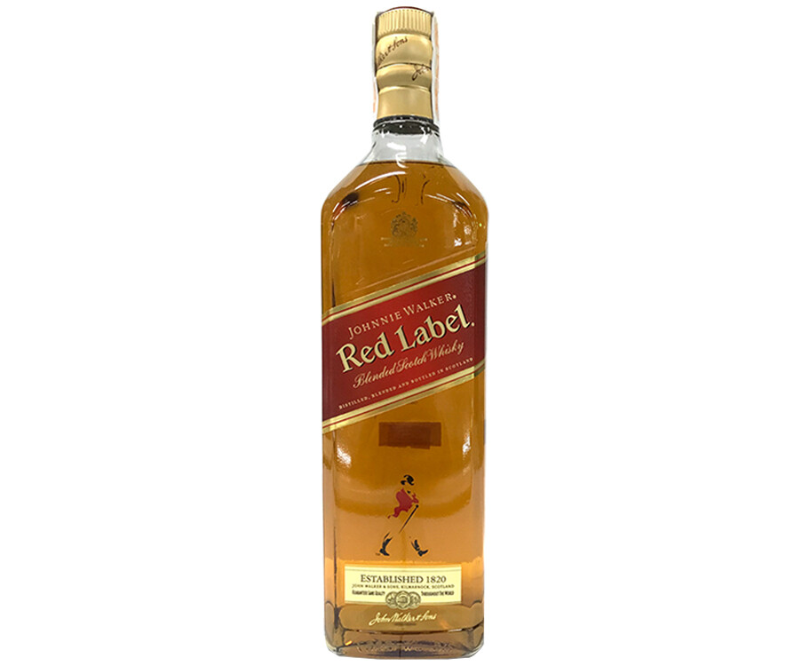 Johnnie Walker Red Label Blended Scotch Whisky 1L