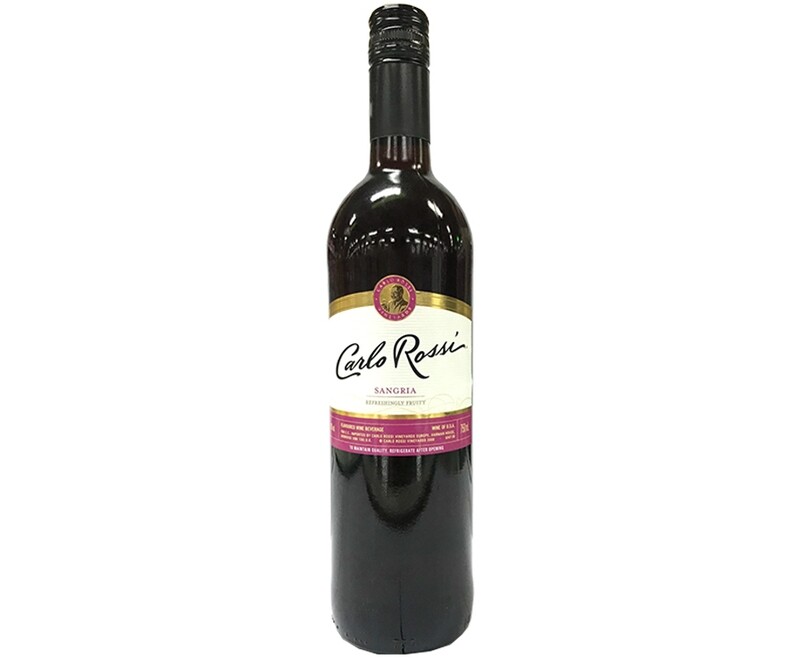 Carlo Rossi Sangria Flavoured Wine Beverage 750mL