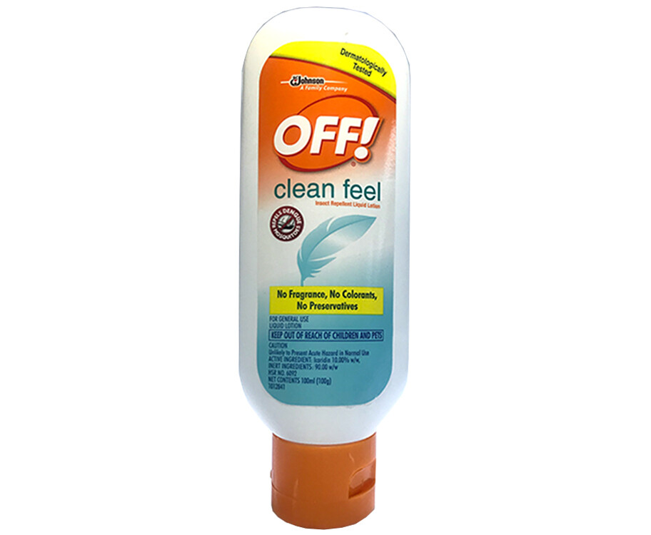 Off! Clean Feel Insect Repellent Liquid Lotion 100mL