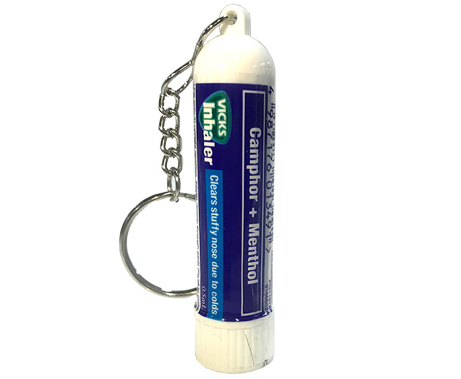 VICKS Inhaler Camphor + Menthol Keychain 0.5mL
