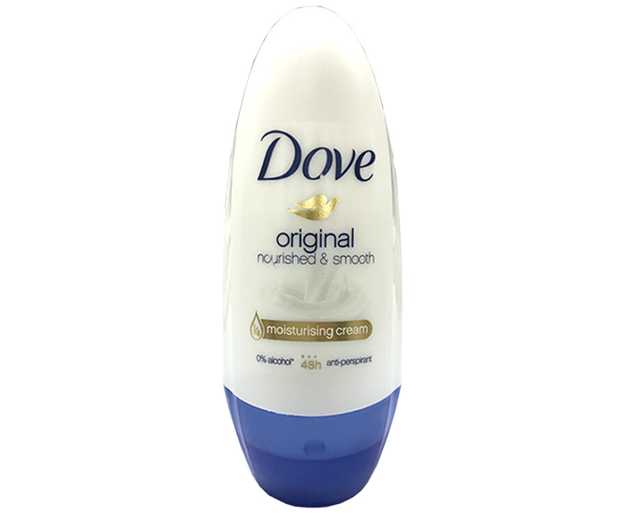 Dove Original Nourished &amp; Smooth Moisturizing Cream Anti-Perspirant Roll On 40mL