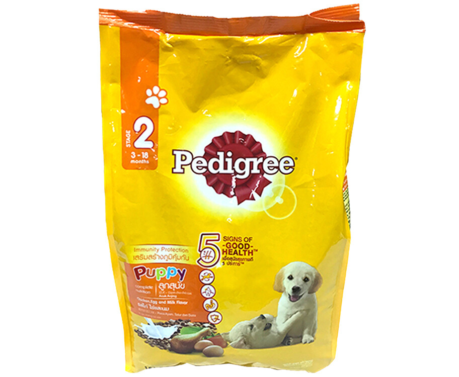 Pedigree Puppy Stage 2 Chicken, Egg &amp; Milk Flavor 1.5kg