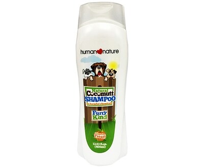 Human Nature Natural Coconut Shampoo Furry Kind Tangerine Treat 400mL