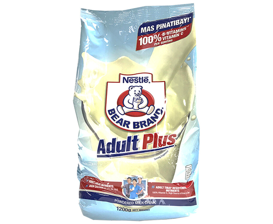 Nestl Bear Brand Adult Plus Powdered Milk Drink 1200g nestl-bear-brand-adult-plus-powdered-milk-drink-1200g