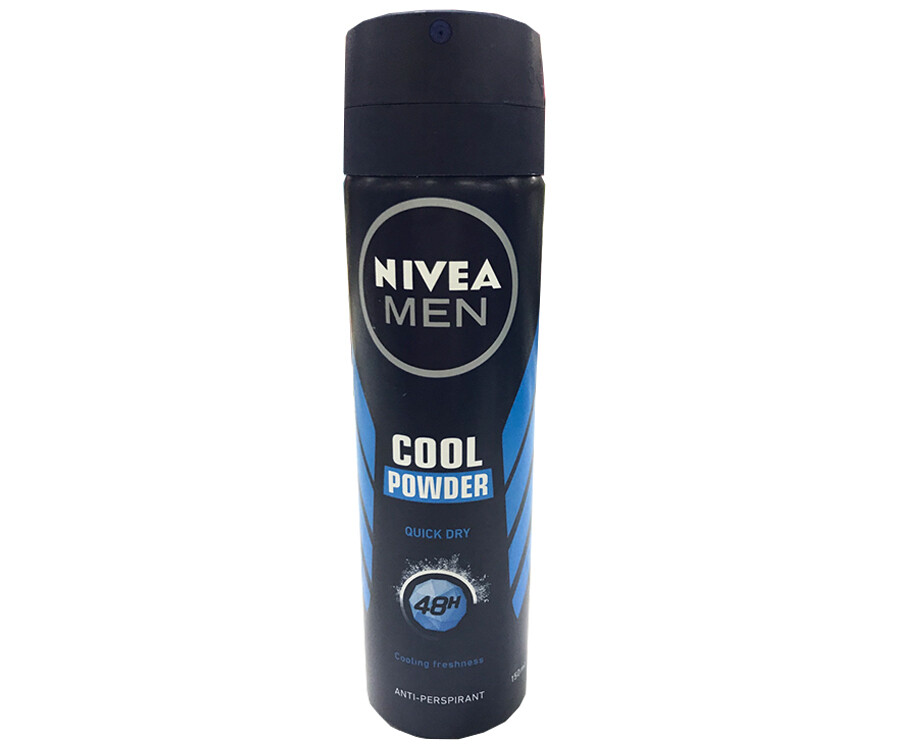 Nivea Men Anti-Perspirant Cool Powder Quick Dry 150mL