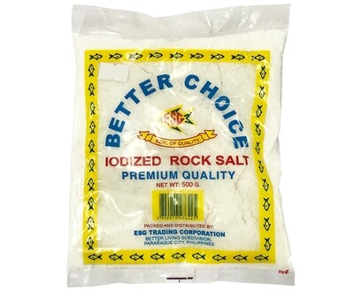 Better Choice Iodized Rock Salt Premium Quality 500g