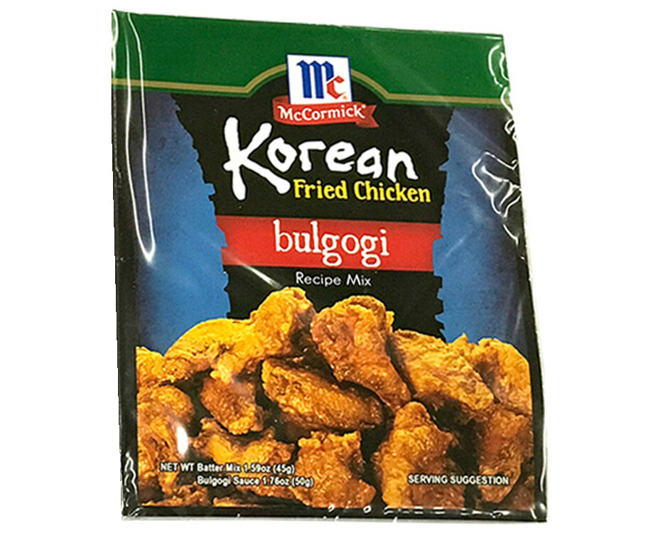 McCormick Korean Fried Chicken Bulgogi Recipe Mix 95g