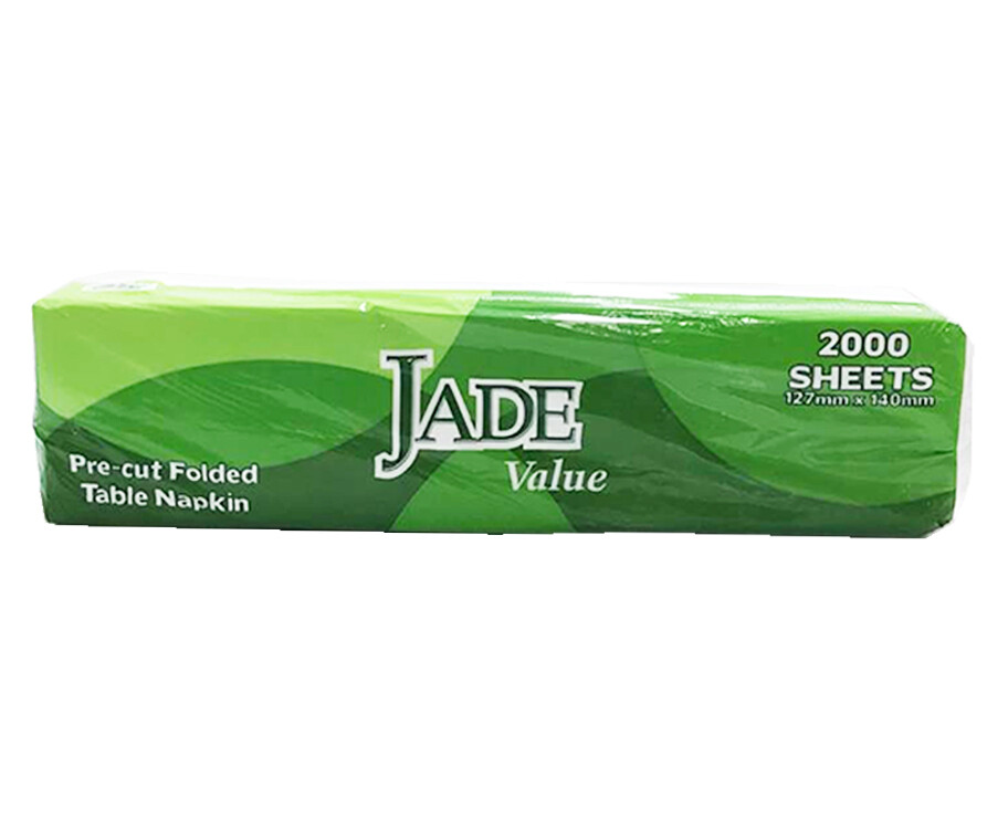 Jade Value Pre-Cut Folded Table Napkin 2000 Sheets