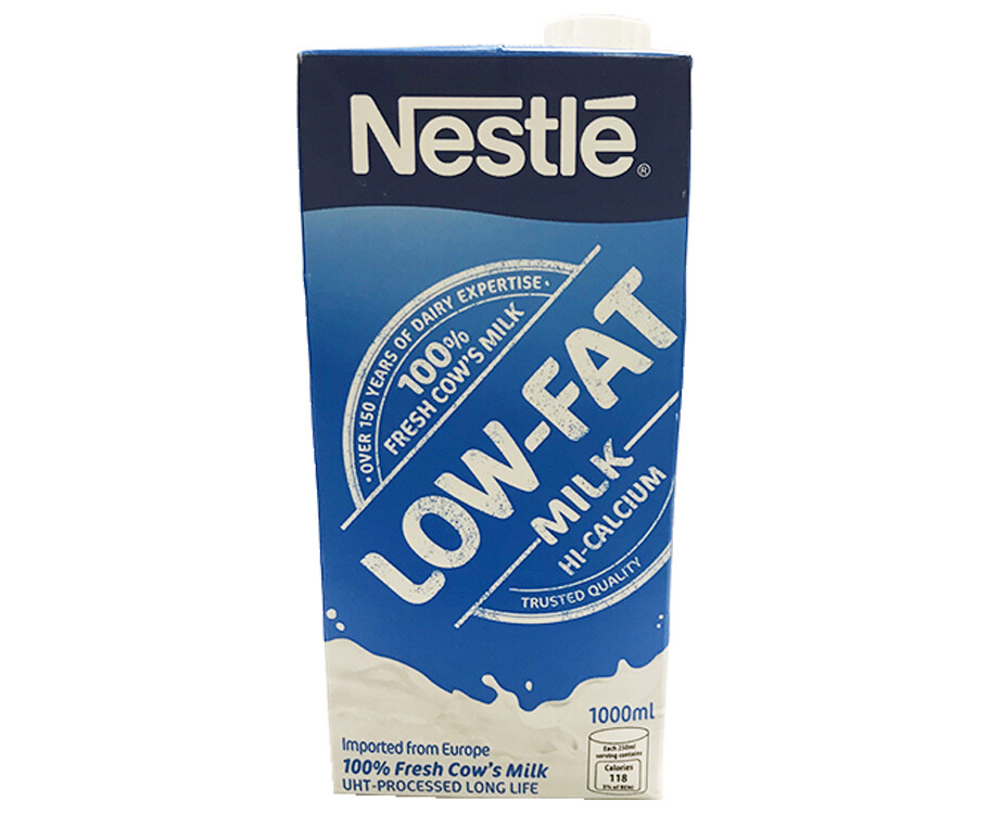 Nestle low fat Fresh Milk 1000ml (4800361015165)