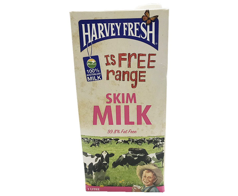 Harvey Fresh Skim Milk 1L
