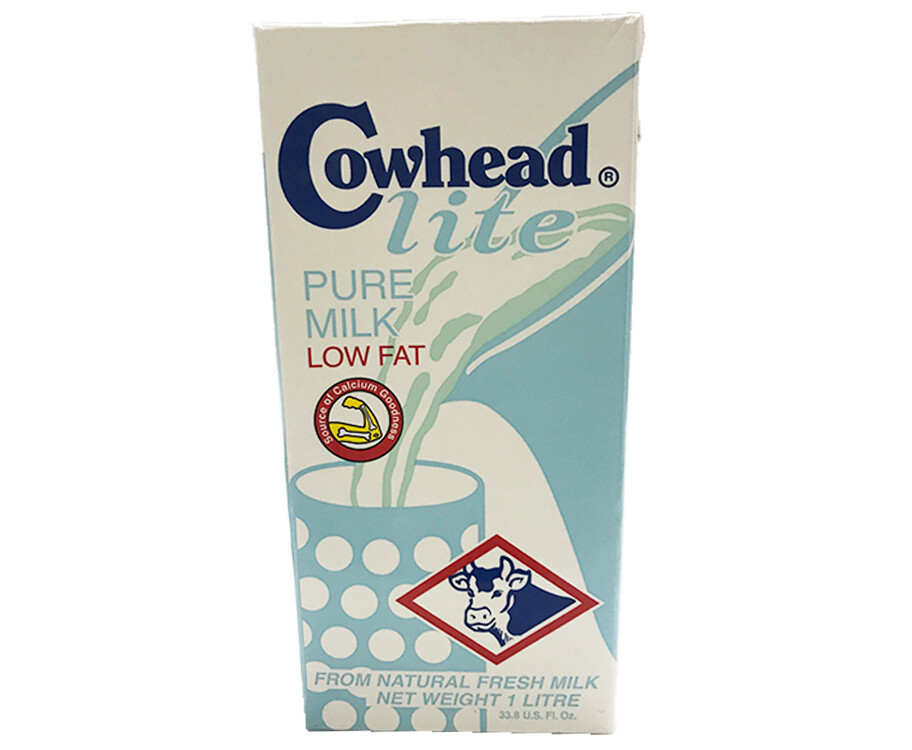 Cowhead Lite Pure Milk Low Fat 1L