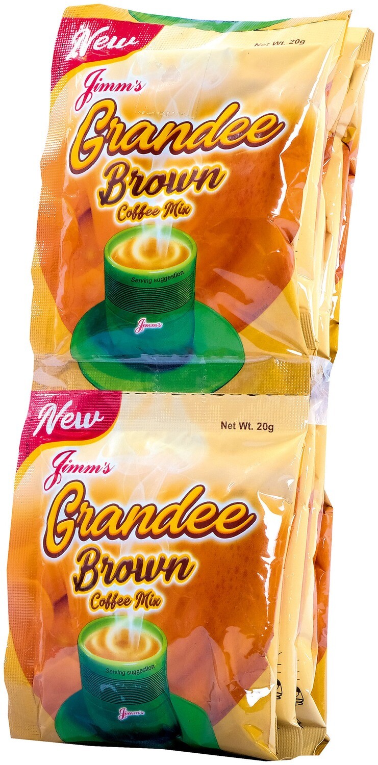 Jimm&#39;s Grandee Brown Coffee Mix (10 Packs x 20g)