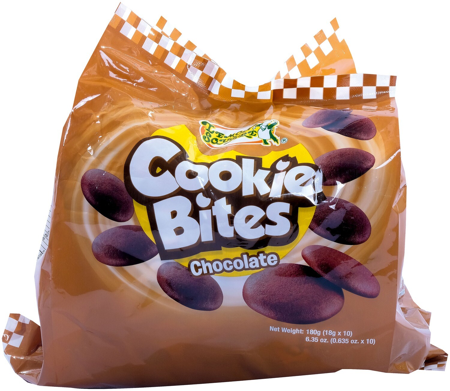 Lemon Square Cookie Bites Chocolate (10 Packs x 18g) 180g