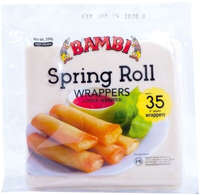 Bambi Spring Roll Wrappers 35 Wrappers 200g