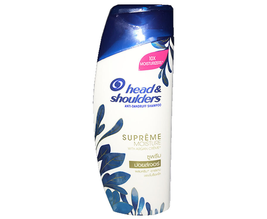 Head And Shoulders Supreme Moisture With Argan Creme Anti Dandruff Shampoo 170ml 