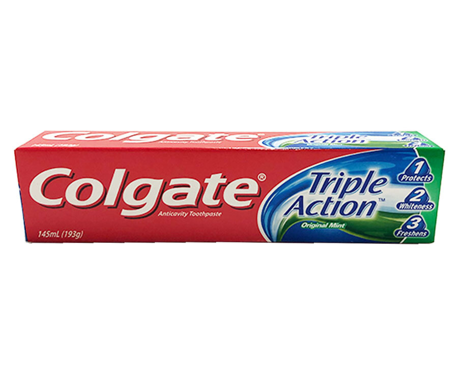 Colgate Triple Action Anticavity Toothpaste 145mL (193g)
