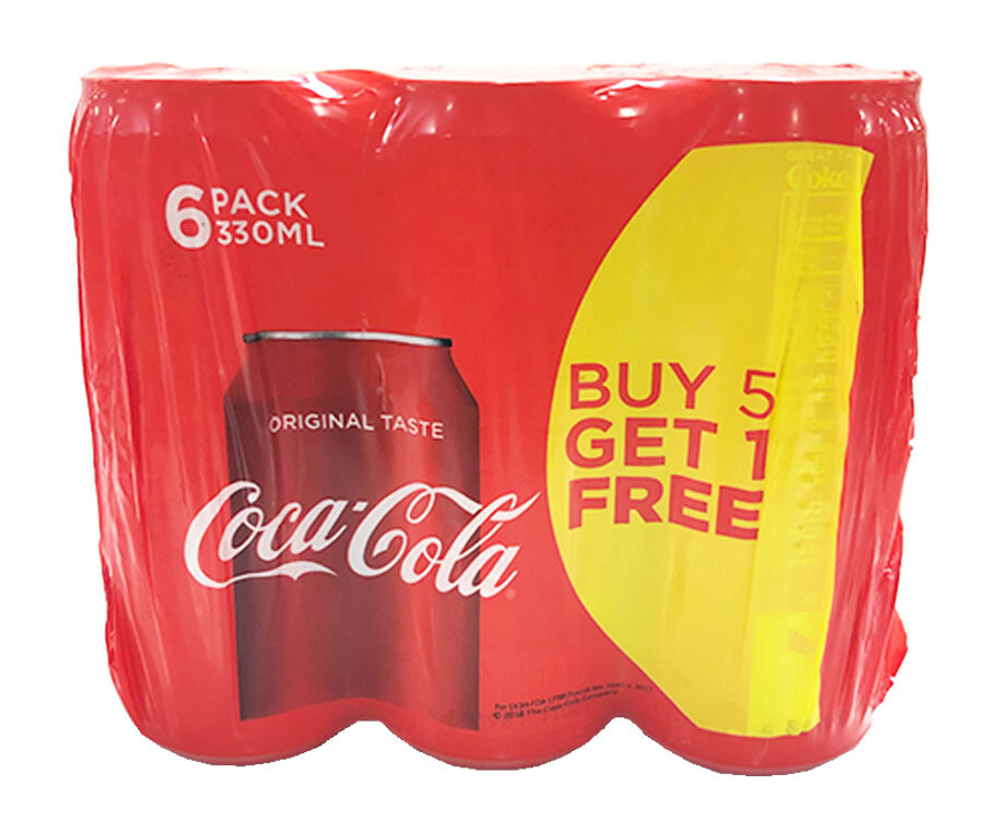 Coca-Cola Original Taste (6 Packs x 325mL)
