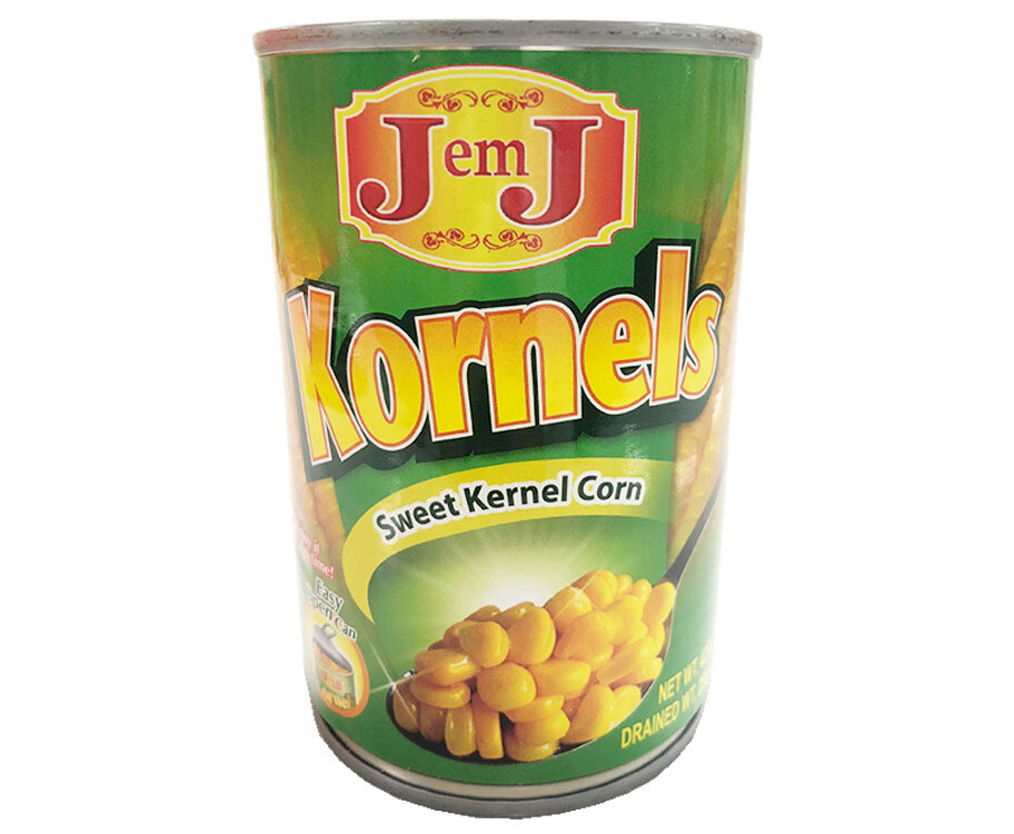 J em J Kornels Sweet Kernel Corn 425g