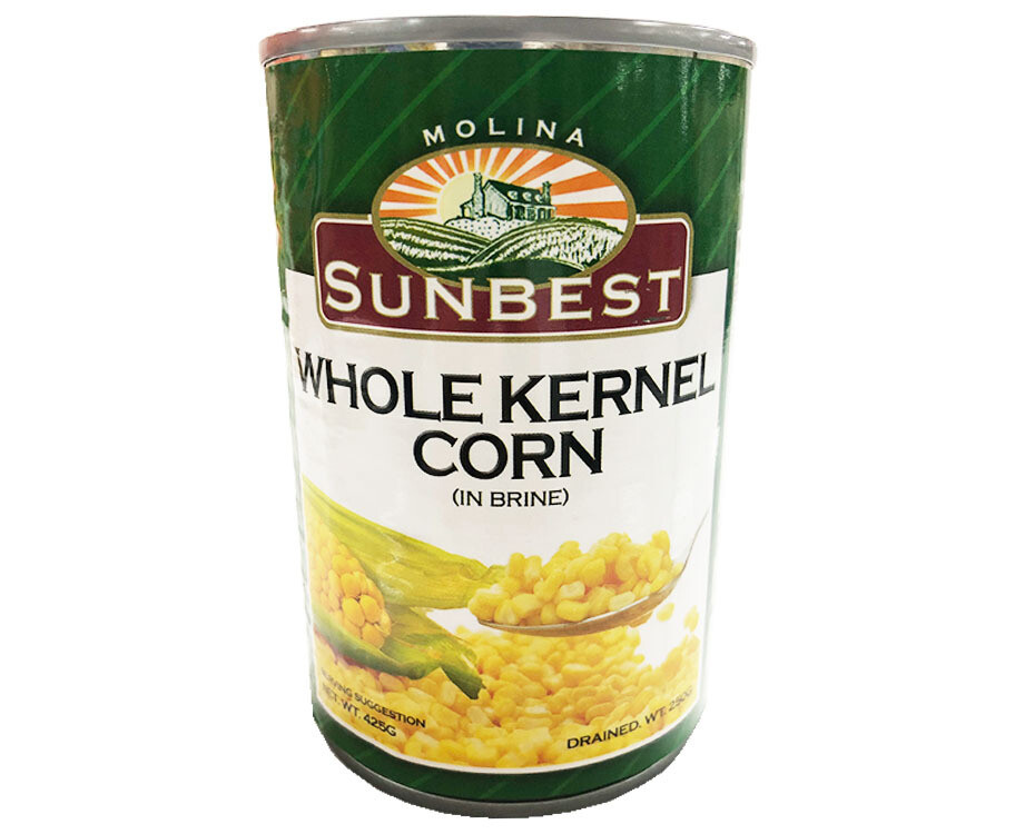 Molina Sunbest Whole Kernel Corn (In Brine) 425g
