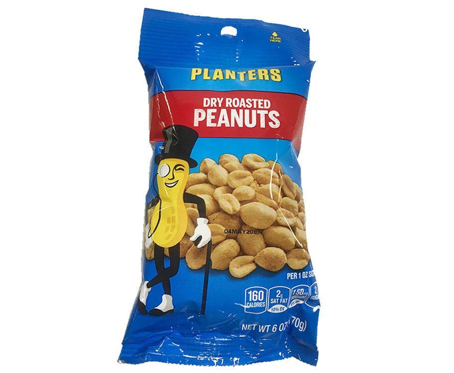 Planters Dry Roasted Peanuts 170g