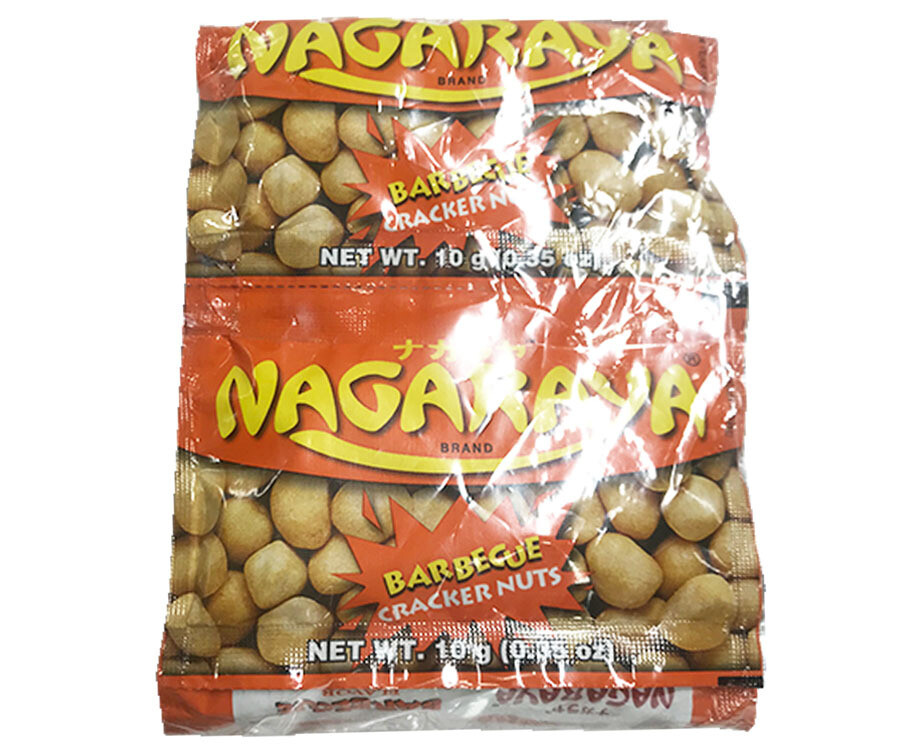 Nagaraya Barbecue Cracker Nuts (10 Packs x 10g)