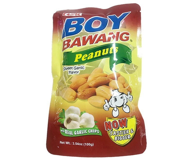 Boy Bawang Peanuts Sweet Garlic Flavor 100g