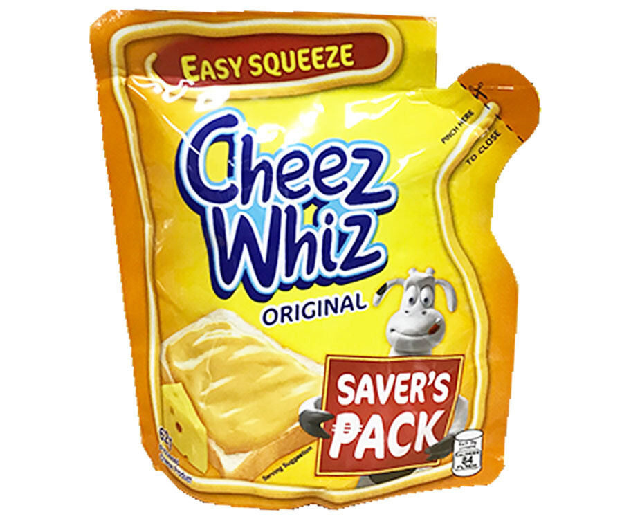 Cheez Whiz Original Saver&#39;s Pack 62g