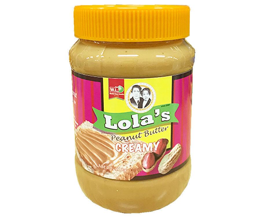 W.L. Foods Lola's Peanut Butter Creamy 510g