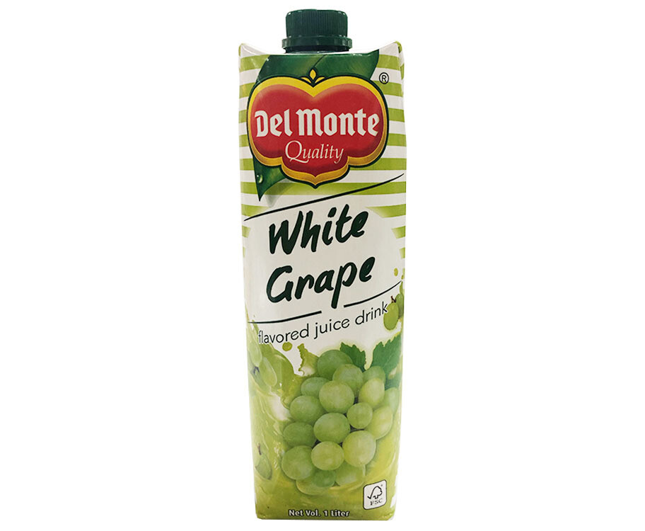 Del Monte White Grape Flavored Juice Drink 1L