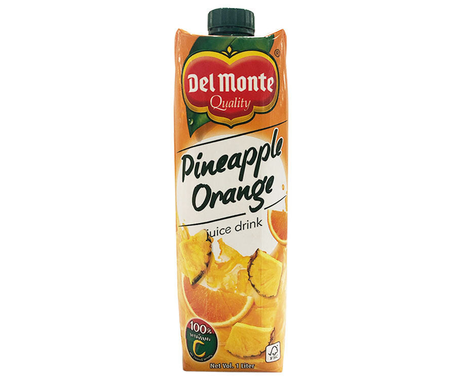 Del Monte Pineapple Orange Juice Drink 1L