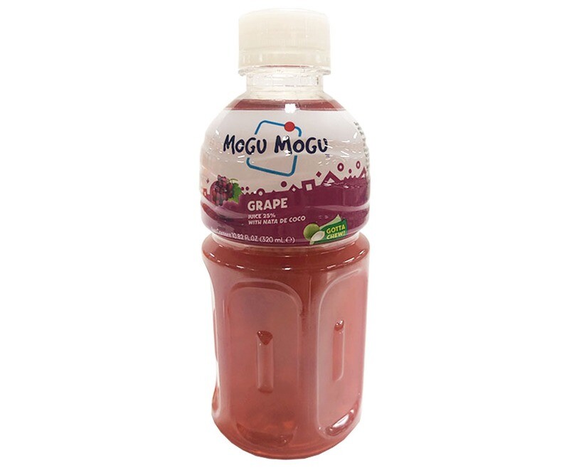 Mogu Mogu Grape Juice with Nata de Coco 320mL