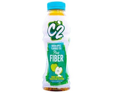 C2 Green Apple Flavored Tea Plus Fiber 350mL
