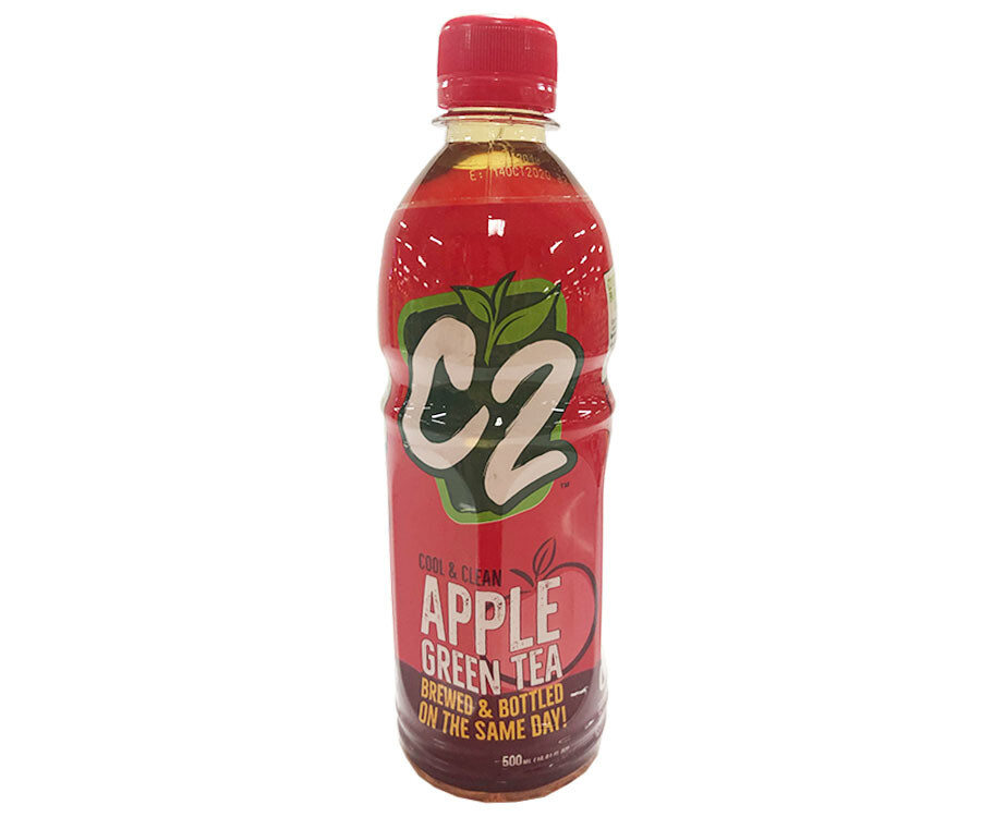 C2 Apple Green Tea 500mL