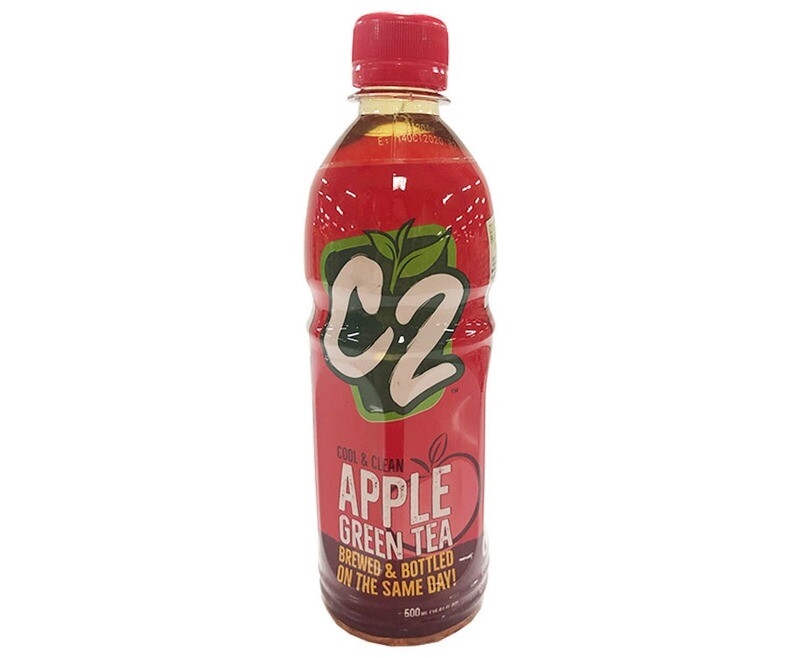 C2 Apple Green Tea 500mL