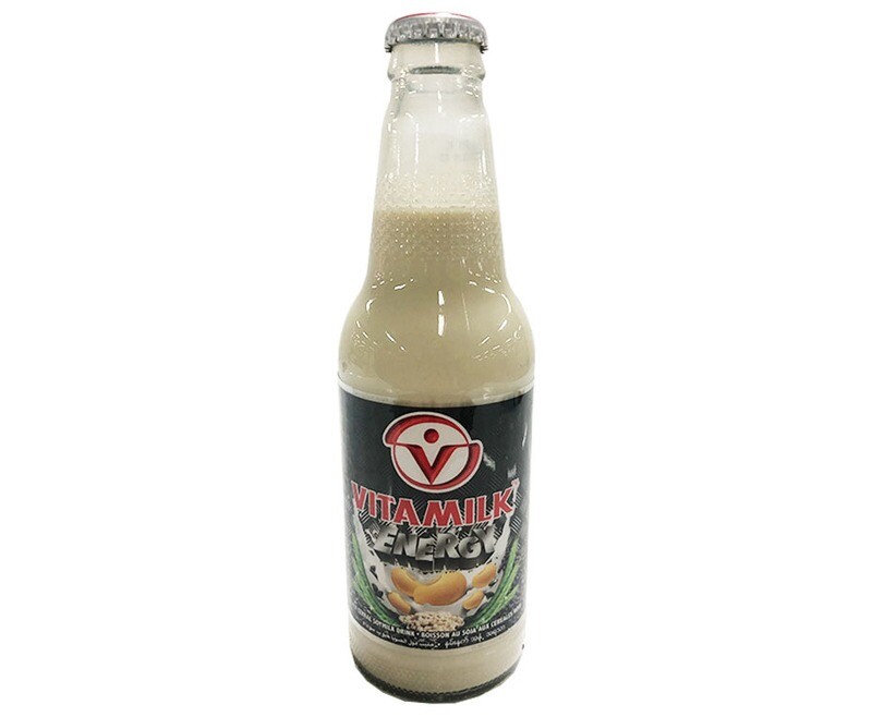 Vitamilk Energy Black Cereal Soymilk Drink 300mL