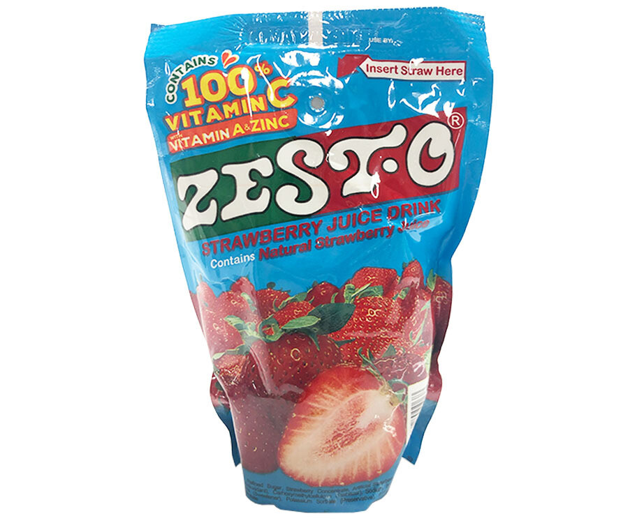 Zest-O Strawberry Juice Drink 200mL